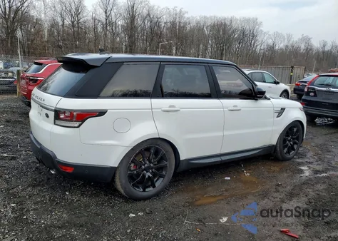 2016 Land Rover Range Rover Sport Hse from USA, damaged, VIN SALWR2KFXGA633650